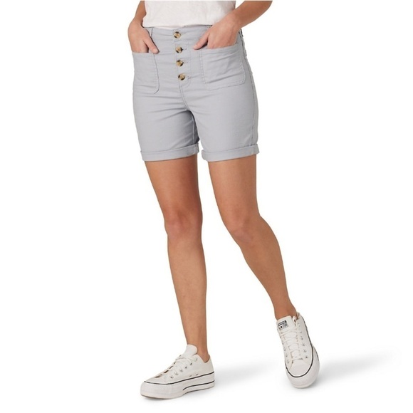 LEE Relax Fit High Rise Shorts - Picture 1 of 5